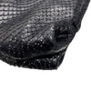 LOUIS VUITTON 路易威登 M95824 PYTHON PERFORE LUTECE 手拿包 蟒蛇皮 黑色 銀釦
