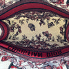 DIOR 迪奧 托特包 BOOK TOTE 36 白紅緹花帆布