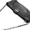 LOUIS VUITTON 路易威登 M95824 PYTHON PERFORE LUTECE 手拿包 蟒蛇皮 黑色 銀釦