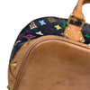 LOUIS VUITTON 路易威登 M92646 ALMA 貝殼包 PVC帆布 黑三彩老花 金釦