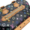 LOUIS VUITTON 路易威登 M92646 ALMA 貝殼包 PVC帆布 黑三彩老花 金釦