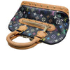 LOUIS VUITTON 路易威登 M92646 ALMA 貝殼包 PVC帆布 黑三彩老花 金釦