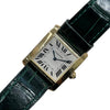 CARTIER 卡地亞 TANK FRANÇAISE 腕表 石英機芯 K18YG 白色文字盤