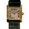 CARTIER 卡地亞 TANK FRANÇAISE 腕表 石英機芯 K18YG 白色文字盤