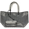 GOYARD 戈雅 SAINT LOUIS PM PVC帆布 托特包 灰色老花