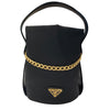 PRADA 普拉達 1BE088 Petit Sac Noir MINI 再生尼龍 手提包 黑色 金釦