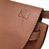 LOEWE 羅威 Mini Gate Dual Bag 皮革 斜背包 金棕色