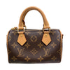 LOUIS VUITTON 路易威登 NANO SPEEDY M81085 老花 手提/側背包