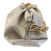 BOTTEGA VENETA 寶緹嘉  Chain Pouch 皮革 肩背包 白色