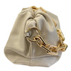 BOTTEGA VENETA 寶緹嘉  Chain Pouch 皮革 肩背包 白色