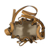 LOEWE 羅威 HAMMOCK MINI 皮革 吊床包 淺棕色
