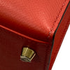 HERMES 愛馬仕 KELLY 28 外縫 Z刻 皮革 手提包 橘紅色 金釦