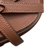 LOEWE 羅威 Mini Gate Dual Bag 皮革 斜背包 金棕色