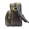 GUCCI 古馳 723312 Ophidia PVC帆布 斜背包 卡其色老花