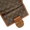 LOUIS VUITTON 路易威登 M44580 MINI DAUPHINE 信封包 PVC帆布 老花/反轉老花 棕色 金釦