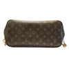 LOUIS VUITTON 路易威登 M95560 Neverfull MM 村上隆 聯名 PVC帆布 托特包 棕色老花