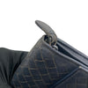 BOTTEGA VENETA 寶緹嘉 INTRECCIATO 細皮革編織 皮革 長夾 深藍色