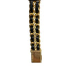 CHANEL 香奈兒 H0001 Premiere L 方糖 石英錶 黑金