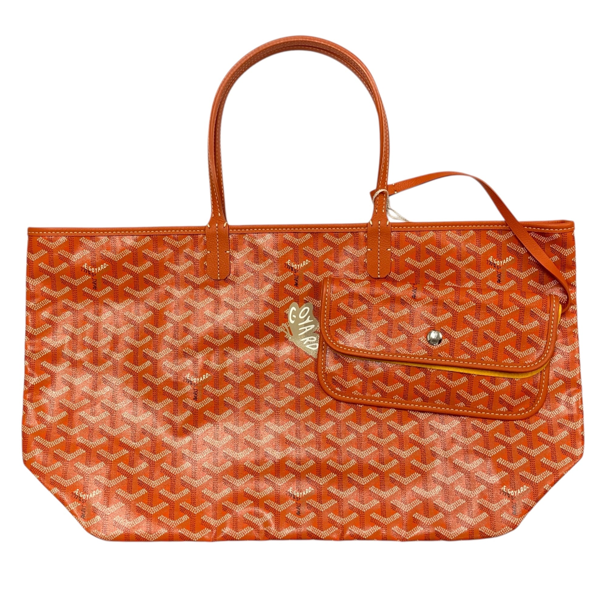 GOYARD SAINT LOUIS PM 托特包 橘色