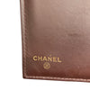 CHANEL 黑菱格長夾 荔枝紋牛皮