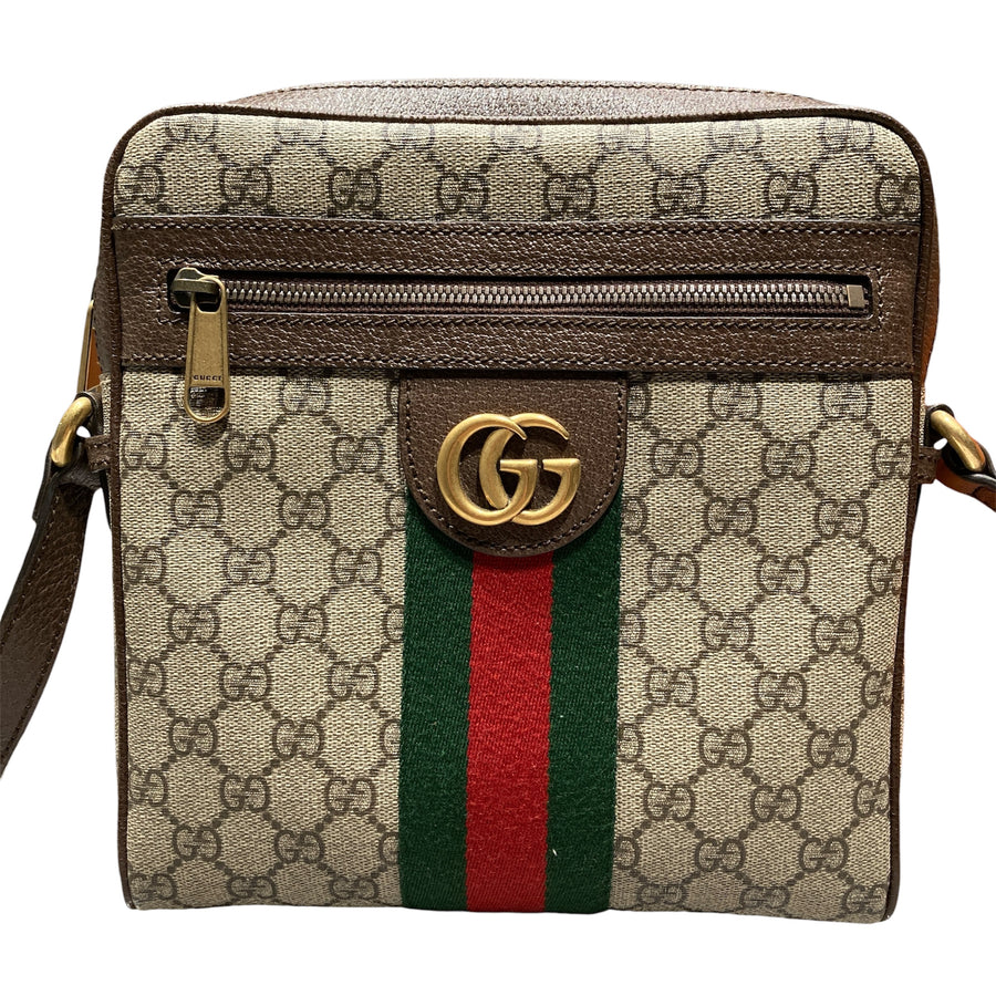 GUCCI OPHIDIA SMALL MESSENGER BAG 老花小號郵差包 547926