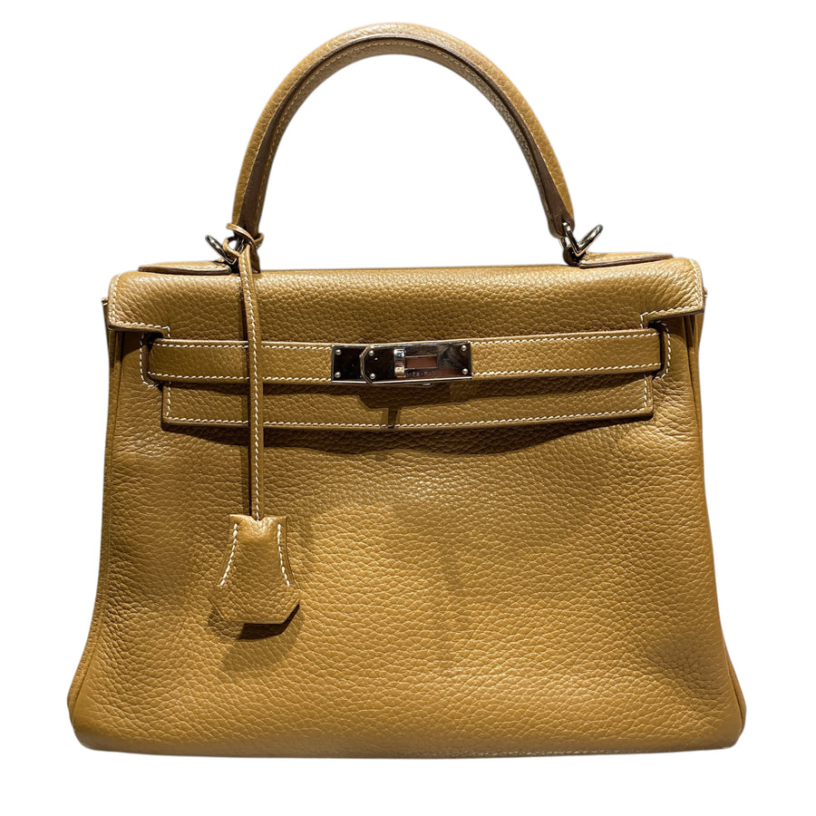 HERMES 愛馬仕 KELLY28 凱莉包 內縫