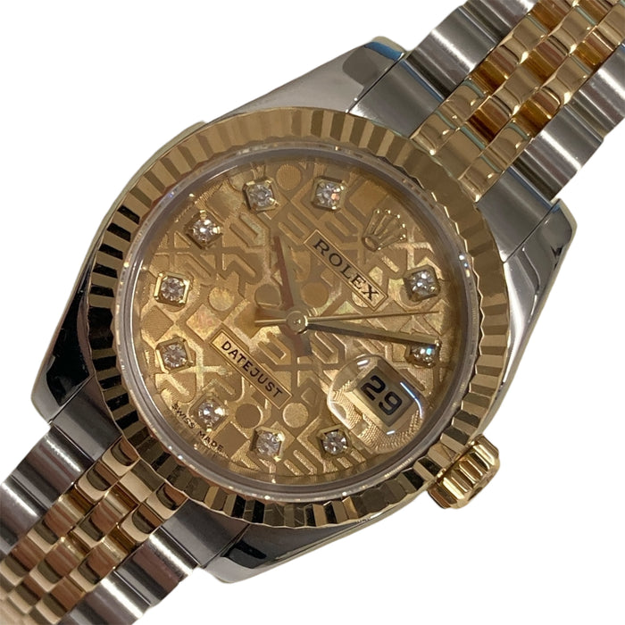 ROLEX 勞力士 DATE JUST26 日誌 179173G 自動機械錶