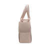 BOTTEGA VENETA 寶緹嘉 EAST-WEST ARCO TOTE BAG MINI 迷你編織格紋托特包 粉色 金釦