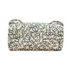CHANEL 香奈兒 NO.5 CANVAS FLAP BAG 翻蓋包23 帆布 白色 銀色