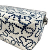 CHANEL 香奈兒 NO.5 CANVAS FLAP BAG 翻蓋包23 帆布 白色 銀色
