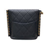 CHANEL 香奈兒 AS2542 CHAIN SHOULDER BAG 鏈條單肩包 小羊皮 黑色 金釦