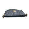 CHANEL 香奈兒 AS2542 CHAIN SHOULDER BAG 鏈條單肩包 小羊皮 黑色 金釦