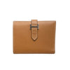 HERMÈS 愛馬仕 BEARN COMPACT WALLET 雙折短夾 EPSOM牛皮 金棕色 銀釦