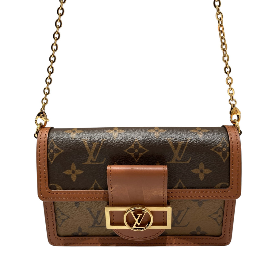 LOUIS VUITTON DAUPHINE 達芙妮 鍊條包 M68746 老花