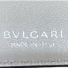 BVLGARI 寶格麗  293296S BVLGARI MAN 系列短夾 鴕鳥皮 灰色 銀釦