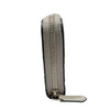 BVLGARI 寶格麗 293299S  MAN YEN LONG WALLET 長夾 鴕鳥皮 米色 銀釦