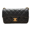 CHANEL 香奈兒 ROMANCE MINI FLAP BAG 羊皮 黑色