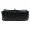 CHANEL 香奈兒 ROMANCE MINI FLAP BAG 羊皮 黑色