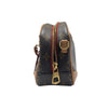 LOUIS VUITTON 路易威登 M45528 MONOGRAM DEAUVILLE MINI側背包 帆布老花 棕色 金釦
