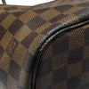 LOUIS VUITTON 路易威登 N41358 NEVERFULL MM 棋盤格托特包 棕色 金釦