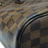 LOUIS VUITTON 路易威登 N41358 NEVERFULL MM 棋盤格托特包 棕色 金釦