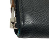 HERMES AZAP LONG SILKIN 長夾 絲巾 黑色