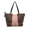 LOUIS VUITTON 路易威登 N44041  DAMIEN JERSE 老花肩背包 帆布 棕色 金釦