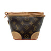 LOUIS VUITTON 路易威登 M57099 NOE PURSE MINI 迷你老花水桶包 PVC帆布 棕色 金釦