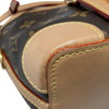 LOUIS VUITTON 路易威登 M57099 NOE PURSE MINI 迷你老花水桶包 PVC帆布 棕色 金釦