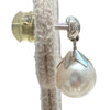 TASAKI 塔思琦 AKOYA  PEARL 珍珠耳針耳環 白金