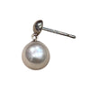 TASAKI 塔思琦 AKOYA  PEARL 珍珠耳針耳環 白金