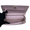 CHANEL 香奈兒 AP2136 WALLET ON CHAIN 2021春夏款珍珠翻蓋斜背包 荔枝牛皮 寶寶粉 淺金釦