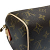 LOUIS VUITTON 路易威登 M46234 MONOGRAM SPEEDY20 老花手提側背包 PVC帆布 棕色 金釦