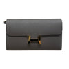 HERMES 愛馬仕 Y刻 CONSTANCE TO GO 手拿包 EPSOM皮革 灰色 金釦